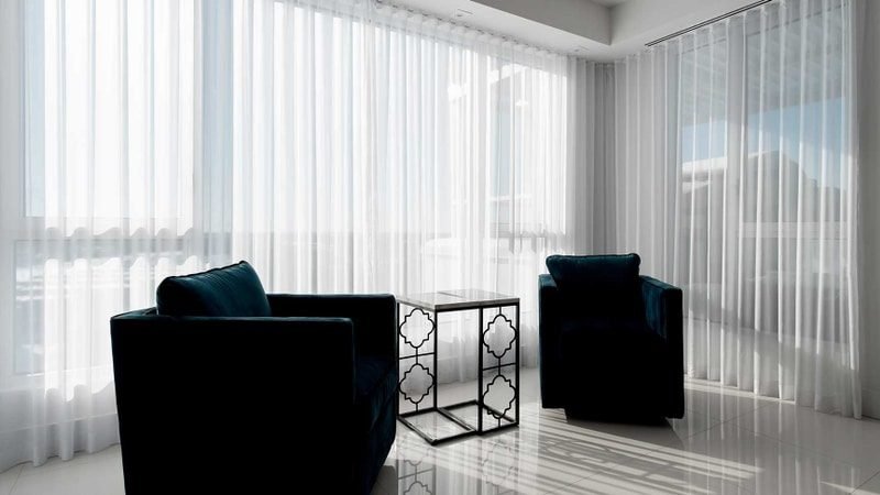 condo blinds drapery